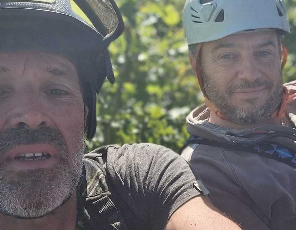 Partenaire d'Eric Lucas, gérant de l'entreprise d'élagage THL dans les Landes.